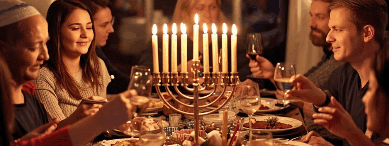 hanukkah gathering