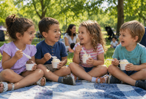 Shavuot Kids Ice Cream